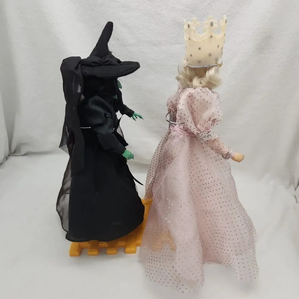 Dolls WIZARD OF OZ 14” Presents Of Hamilton 1987 Yellow Brick Stands 6 Figures